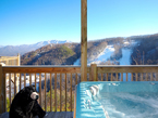 view from cabin