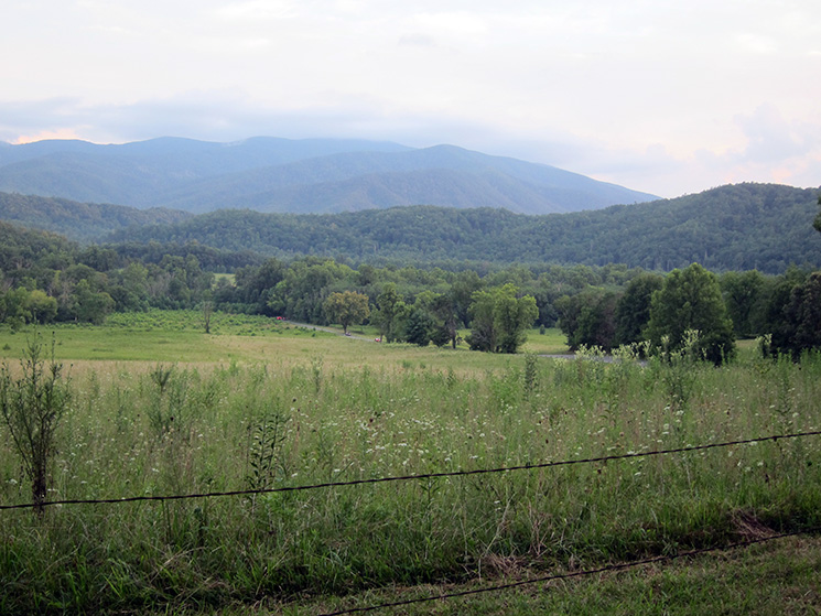 dusk cades cove