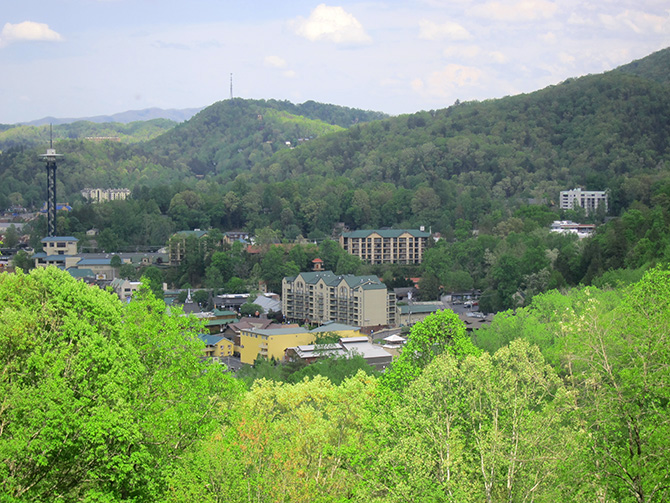 gatlinburg mountain view