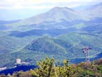 view from gatlinburg cabin