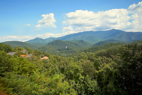 View from a Gatlinburg Cabin